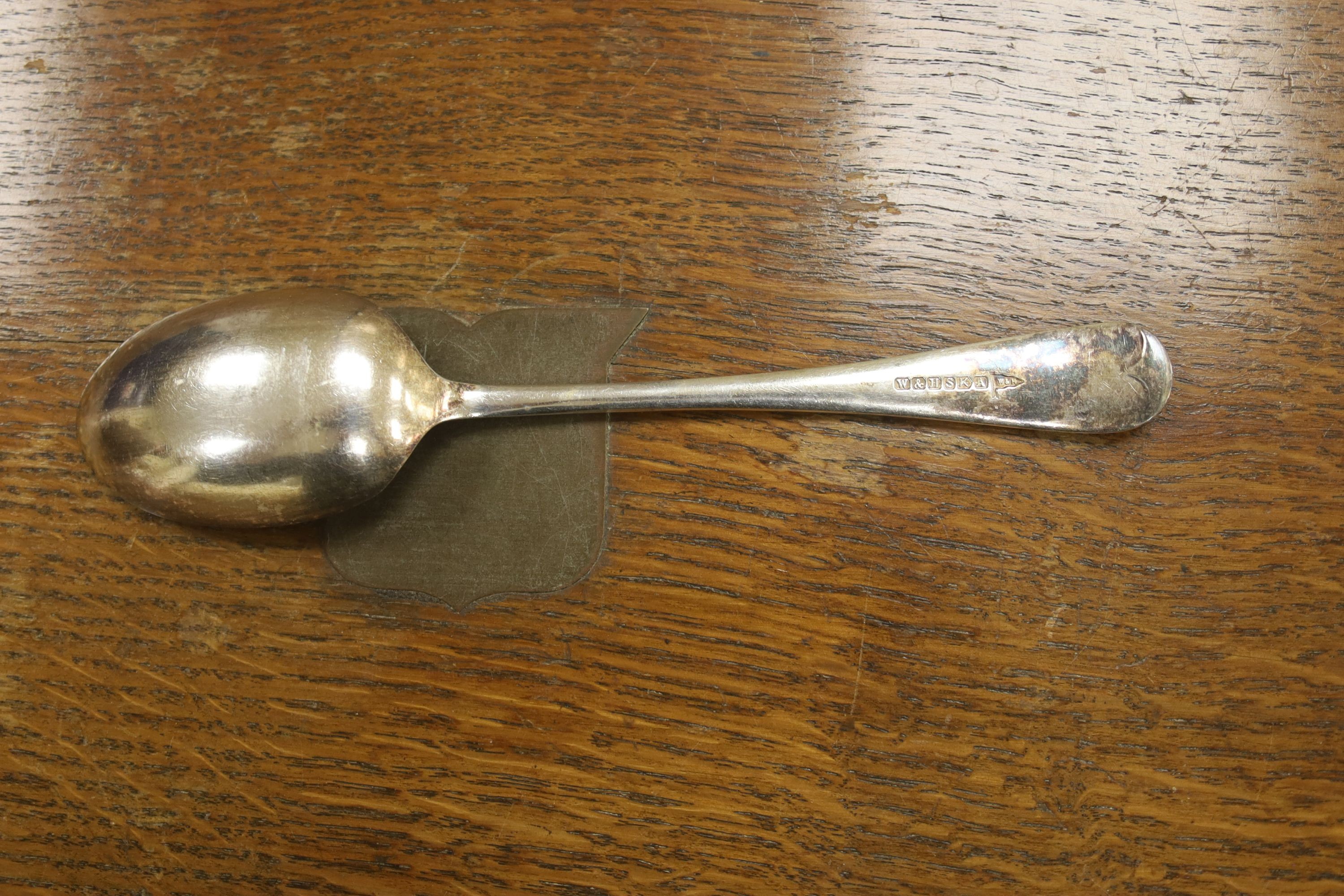 A Walker and Hall canteen of cutlery